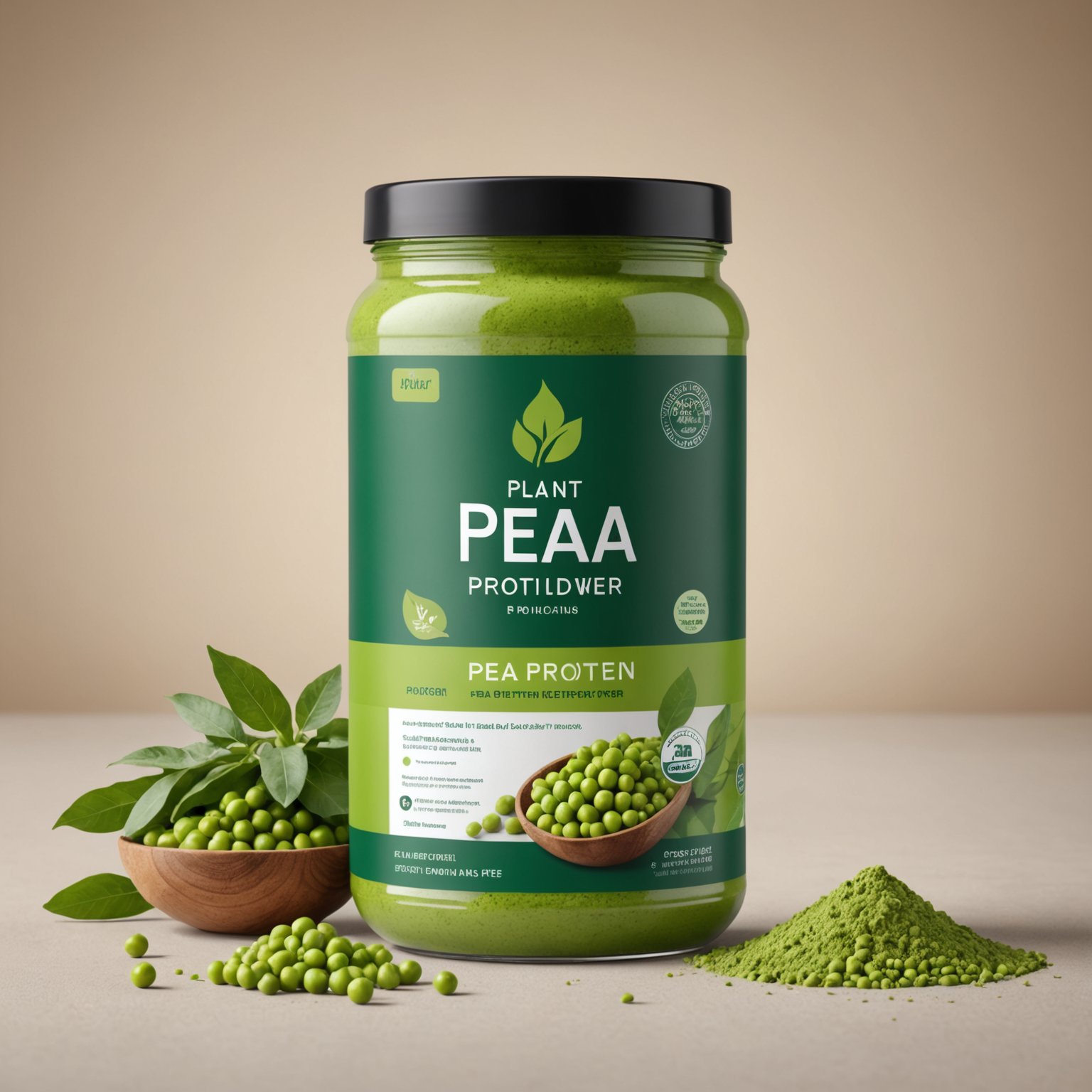 Plant-Based Pea Protein Powder