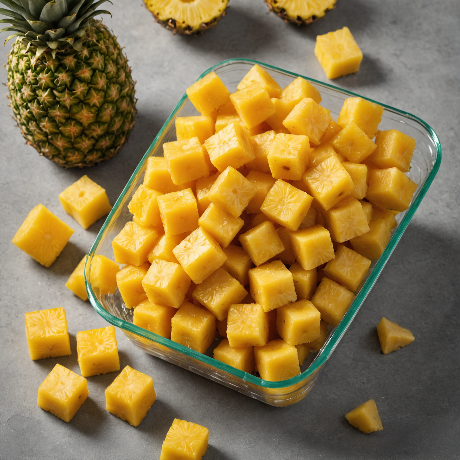 Fresh Pineapple Chunks