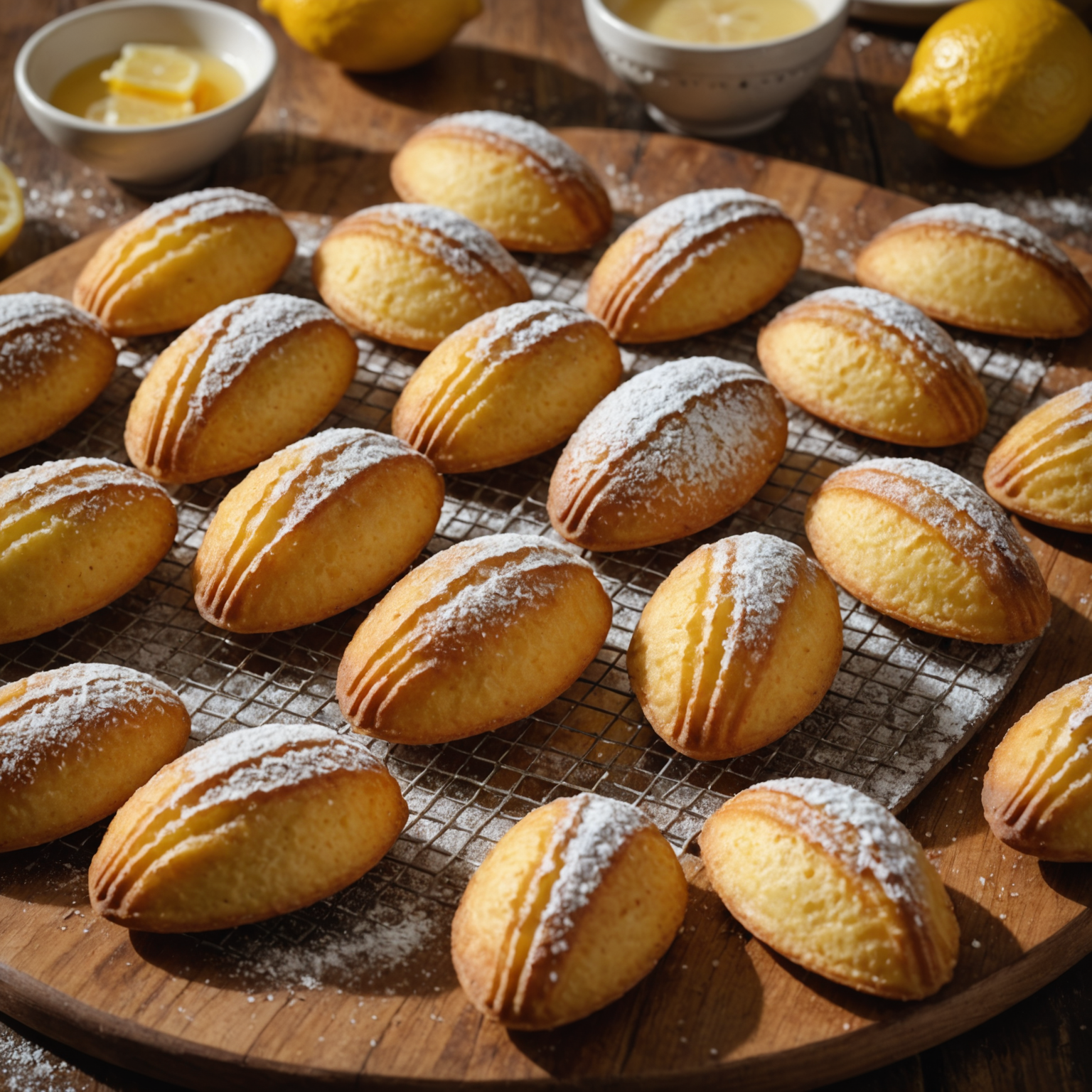 Classic French Madeleines Recipe with Lemon Zest
