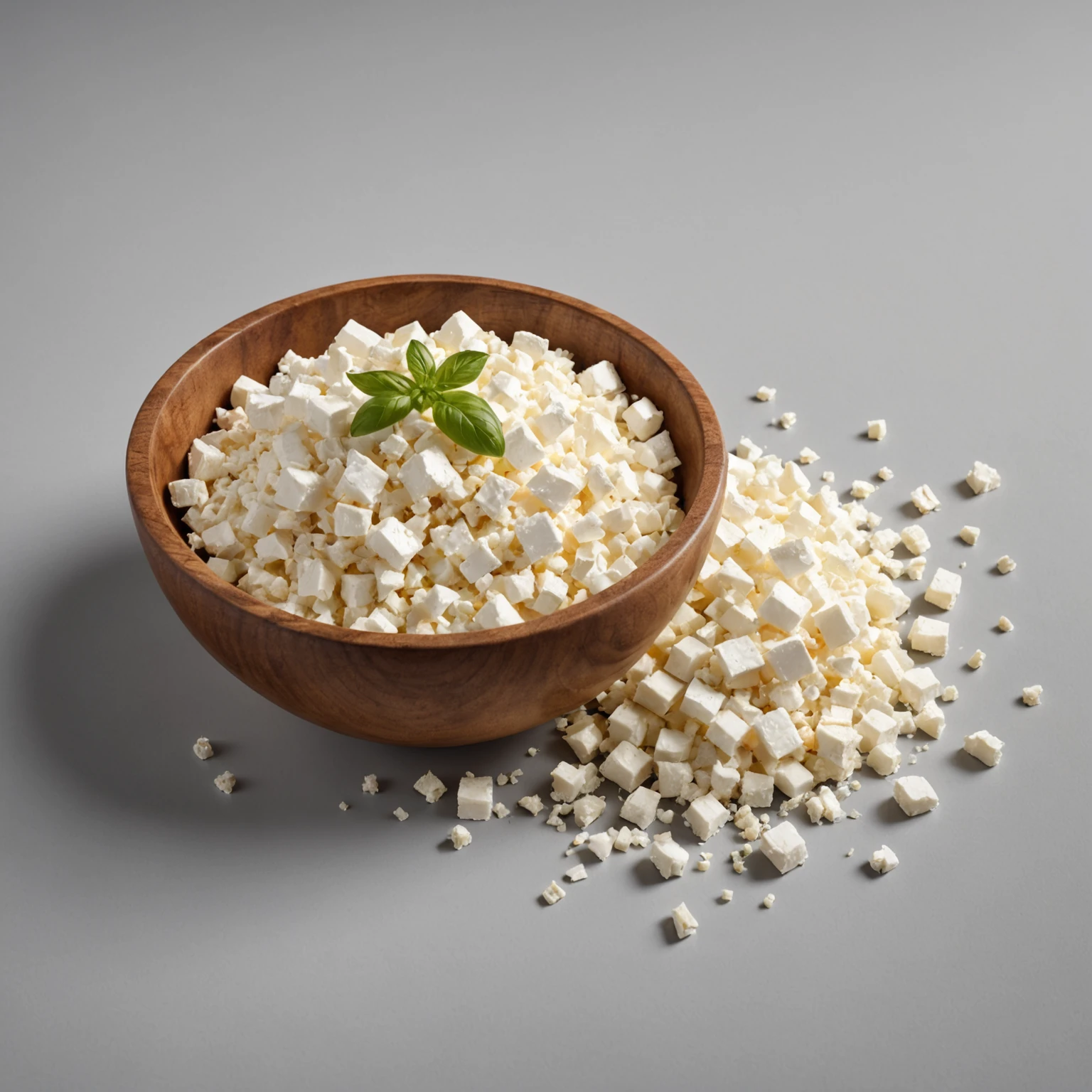 Crumbled Feta Cheese recommended for Savory Mediterranean Olive and Sundried Tomato Cupcakes with Easy Vegan Option