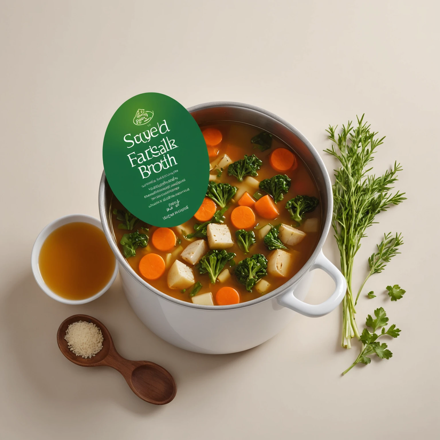 Vegetable Broth recommended for Bakery Herb-Roasted Chicken with Whole-Grain Quinoa and Vegan Options
