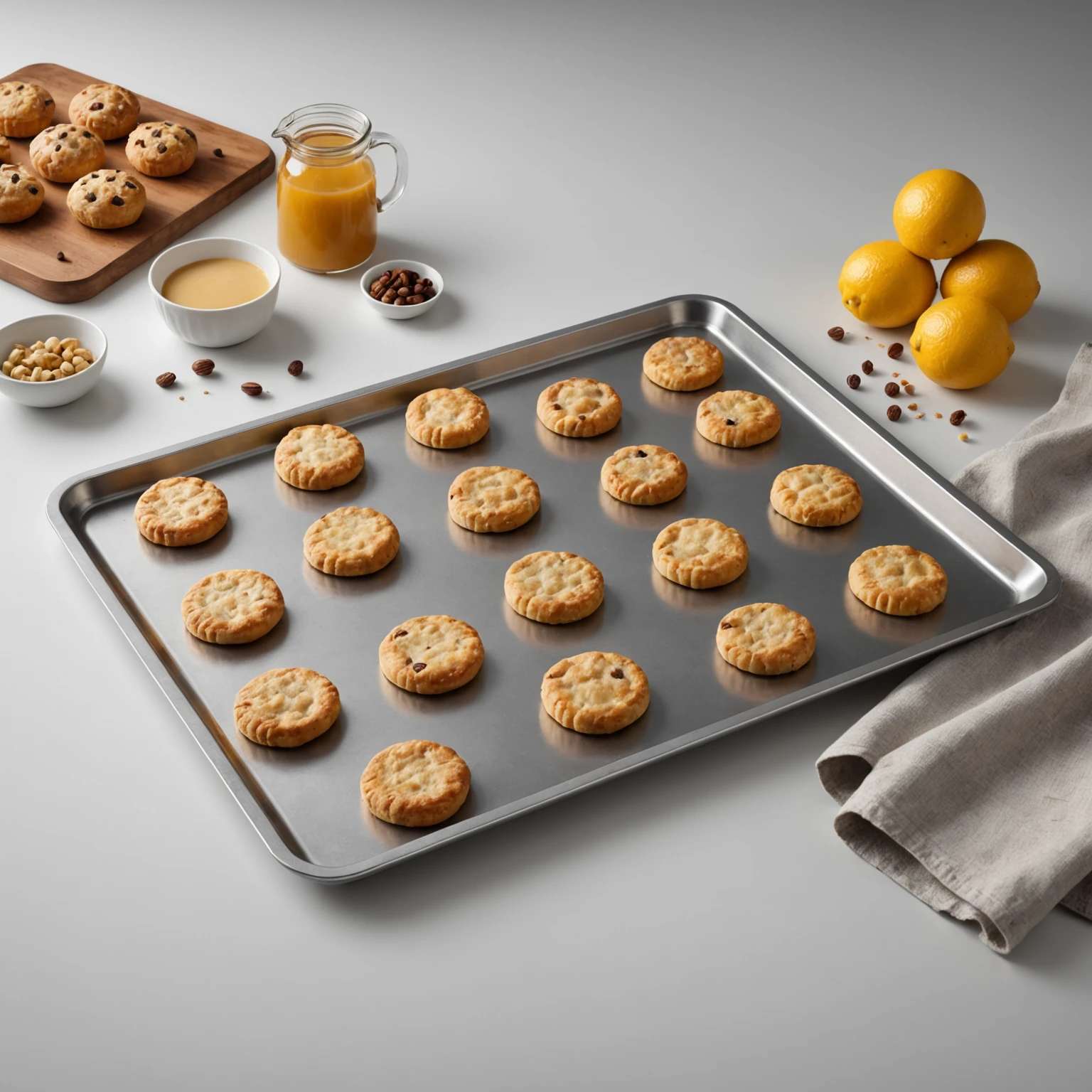 Baking Sheet recommended for Shortbread Cookie Sandwiches with Raspberry Rose Jam Filling