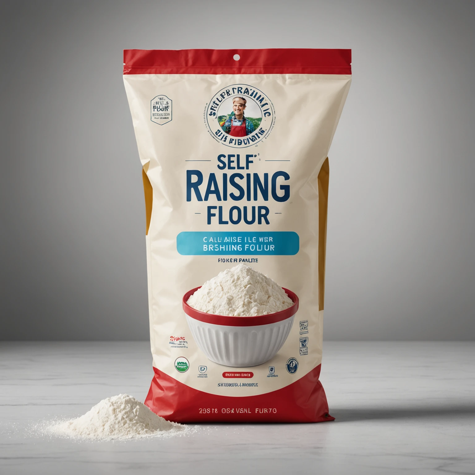 Self-Raising Flour recommended for Classic British Parkin Biscuit Bars with Molasses and Ginger