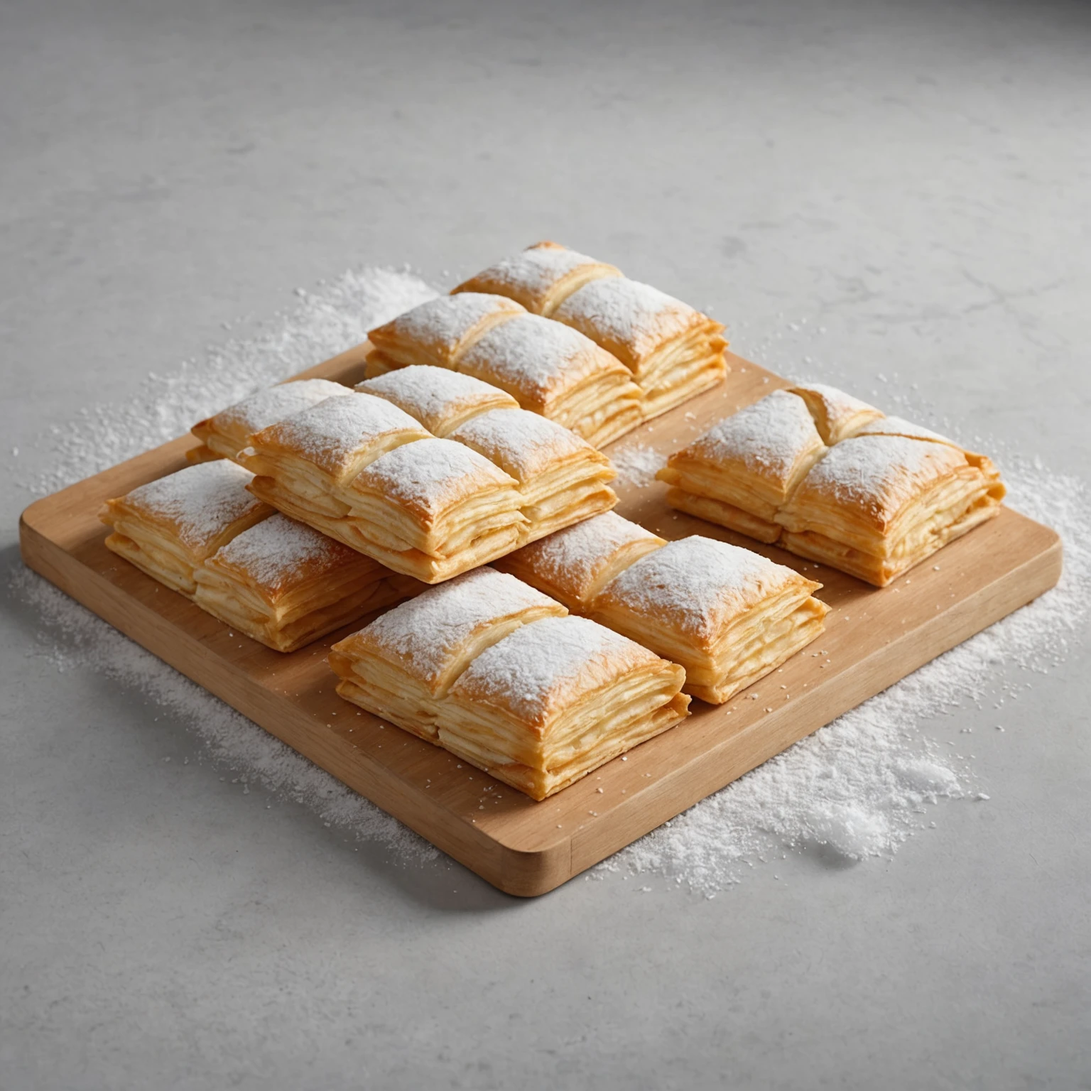 Frozen Puff Pastry Sheet recommended for Classic French Palmiers Puff Pastry Cookies with Cinnamon Sugar