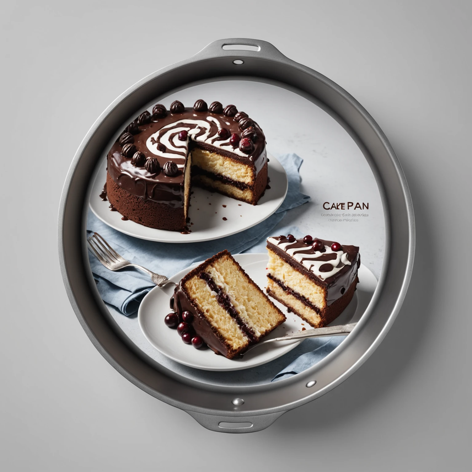 Cake Pan recommended for Gluten-Free Chocolate Chip Cookie Cake with Easy Vegan Option