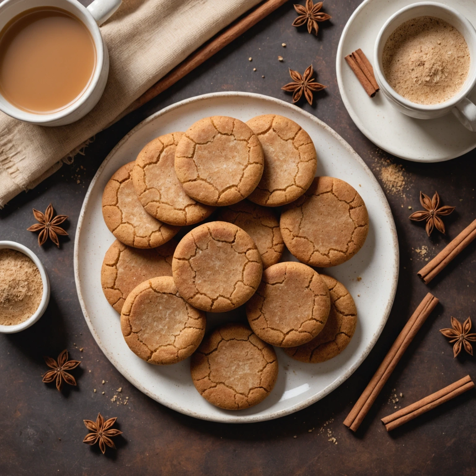 Gluten-Free Chai-Spiced Snickerdoodle Cookies Recipe
