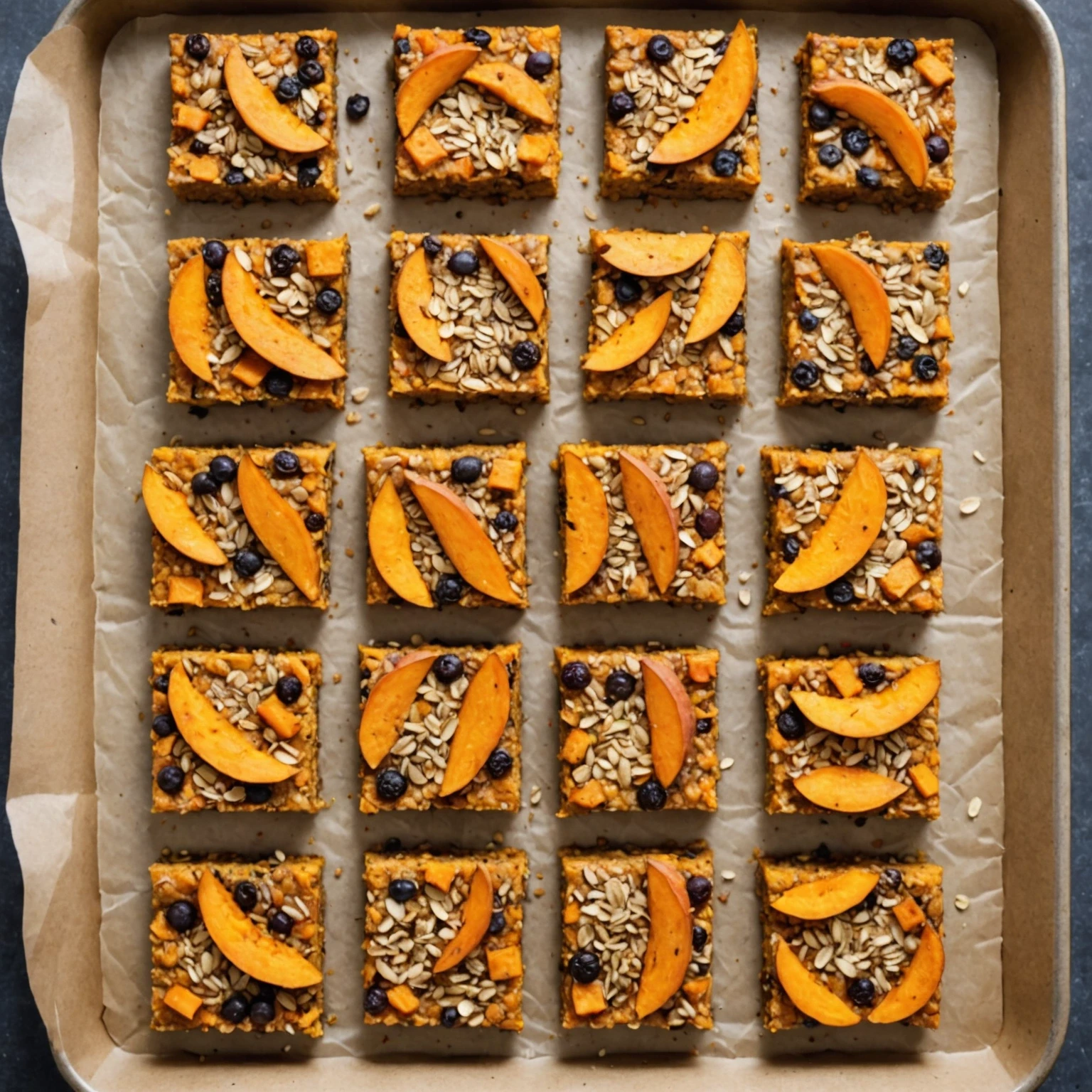 Healthy Gluten-Free Sweet Potato and Quinoa Breakfast Porridge Bars Recipe